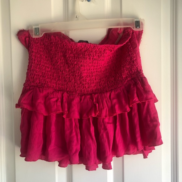 Justify Pink Ruffled Tube Top - Picture 3 of 3
